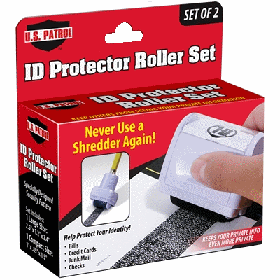 ID Protector Roller Set-A Shredder Alternative