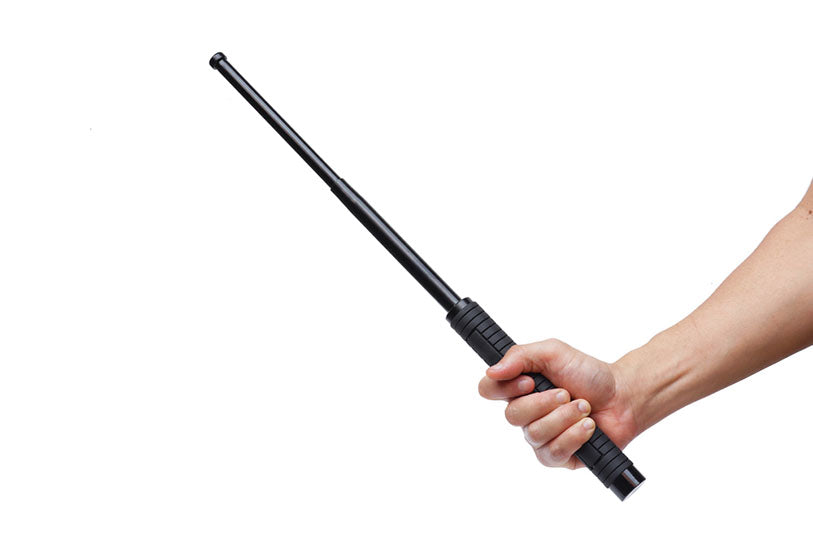 hand holding baton isolated