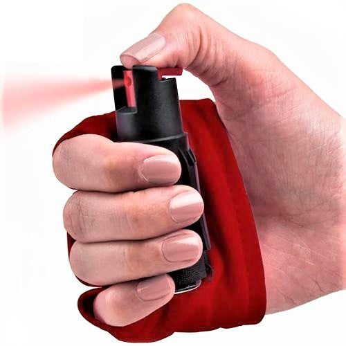 Hidden Blade Pepper Spray - Pepper Spray for Joggers - Strap On Pepper Spray