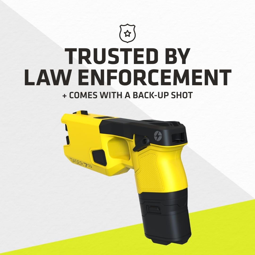 TASER® 7 CQ Home Defense Shooting Stun Gun w/ Laser