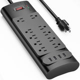 SpyWfi™ Surge Protector Hidden Motion Detection Spy Camera 4K UHD WiFi