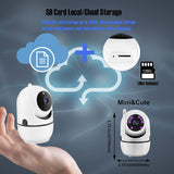 SpyWfi™ Auto Tracking PTZ Night Vision Nanny Security Camera 1080p HD WiFi