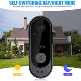 SpyWfi™ Night Vision Motion Detection Doorbell Security Camera 1080p HD WiFi