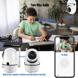 SpyWfi™ Auto Tracking PTZ Night Vision Nanny Security Camera 1080p HD WiFi