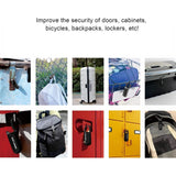 GorillaLock™ Slim Portable Keyless Biometric Fingerprint Padlock