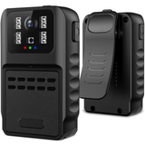 SpyWfi™ Rechargeable Night Vision Police Body Camera 1080p HD WiFi