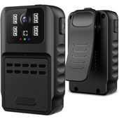 SpyWfi™ Rechargeable Night Vision Police Body Camera 1080p HD WiFi - Police Body Cameras