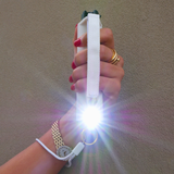 Safely Sidekick LED Panic Alarm Pepper Spray Glass Breaker w/ Strap Grip