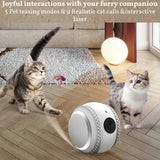 SpyWfi™ Rolling Petpal Robot Night Vision Security Camera 4K UHD WiFi