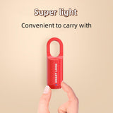 GorillaLock™ Slim Portable Keyless Biometric Fingerprint Padlock