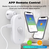 Crow Alert™ Smart WiFi 110° PIR Motion Detector Intruder Alarm 80dB