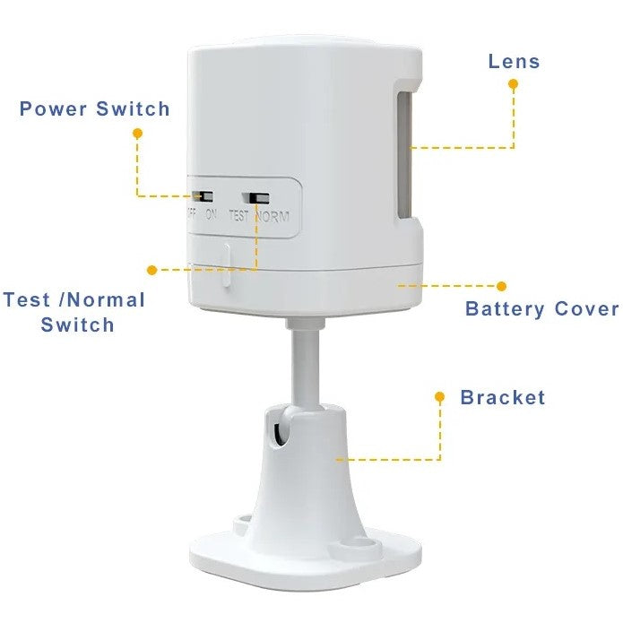 Crow Alert™ Smart WiFi Wireless Home Security 4G Alarm System Plus