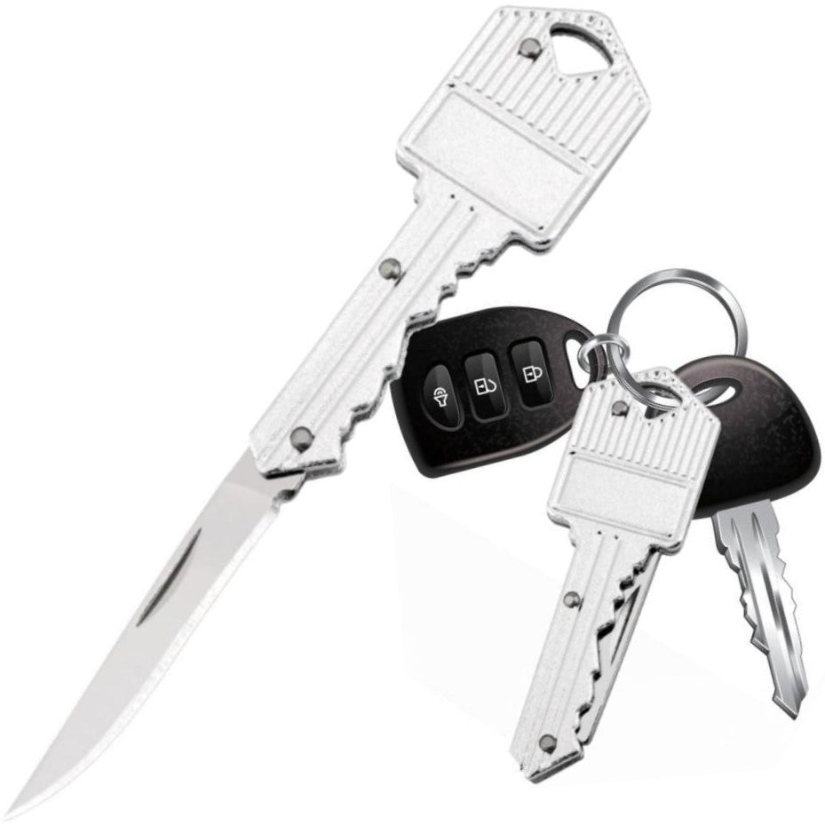 WeaponTek™ Fake House Key Concealed EDC Folding Pocket Knife - The Home ...