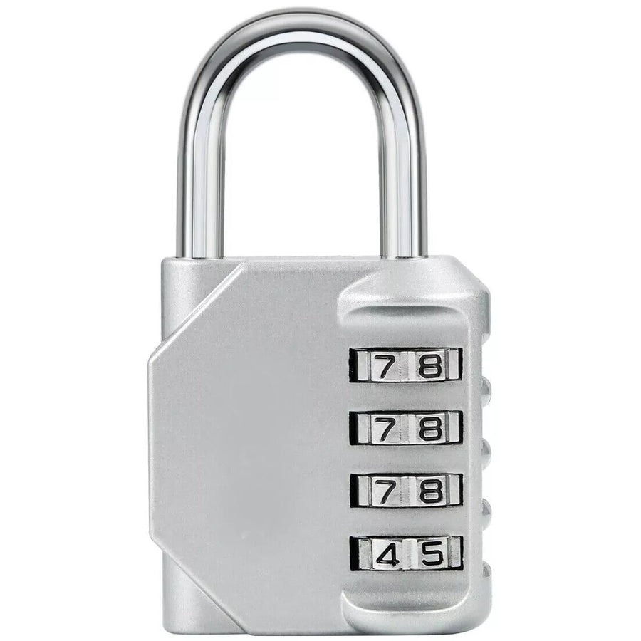 GorillaLock™ Portable Waterproof Keyless 4-Digit Combination Padlock