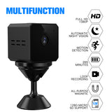 SpyWfi™ 1" Mini Travel Cube Hidden Night Vision Spy Camera 1080p HD DVR