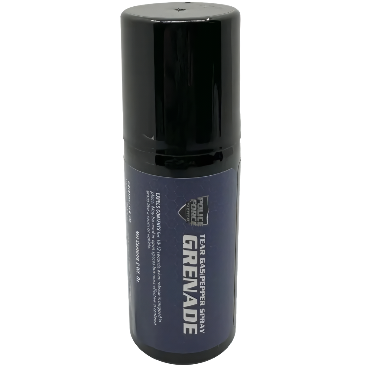 Police Force Tactical Tear Gas Pepper Spray Fog Throwing Grenade 2 oz.