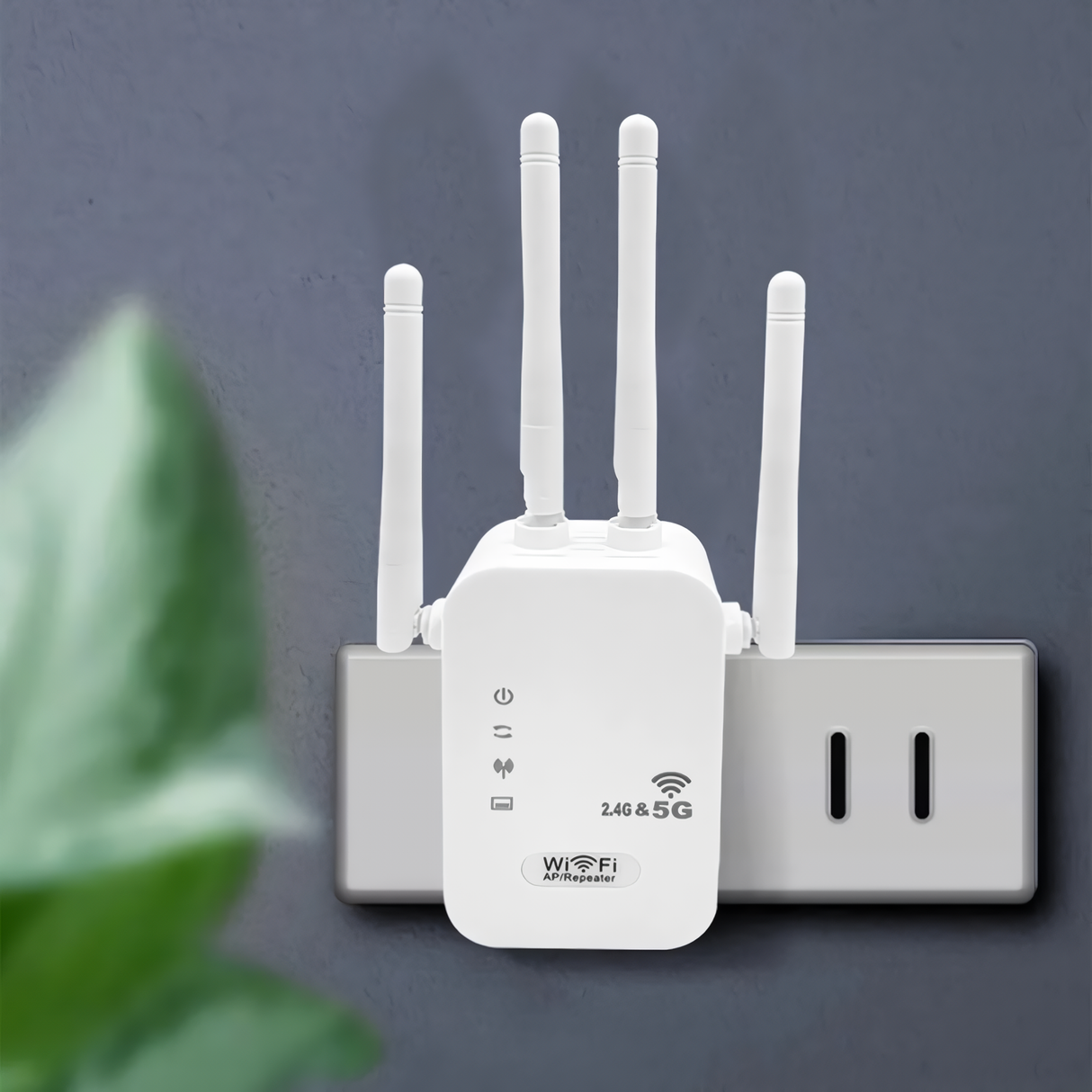 SpyWfi™ Dual Band Internet Signal Repeater WiFi Extender 5GHz/2.4GHz