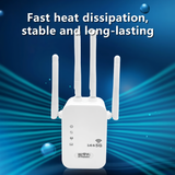 SpyWfi™ Dual Band Internet Signal Repeater WiFi Extender 5GHz/2.4GHz