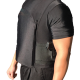 Streetwise™ Safe-T-Shirt Ballistic Plate Carrier w/ Holster L-2XL