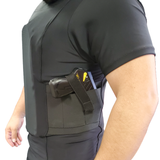 Streetwise™ Safe-T-Shirt Ballistic Plate Carrier w/ Holster L-2XL