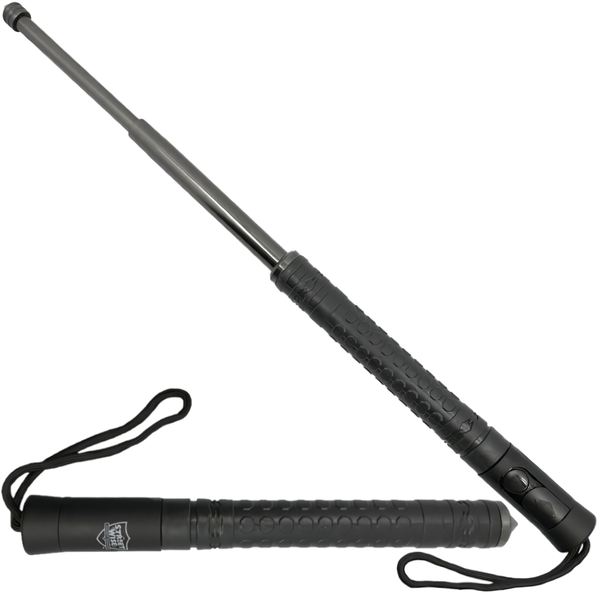 Streetwise™ Automatic Push Button Expandable Steel Baton 20"