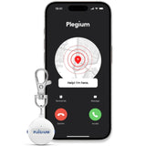 Plegium® Smart Emergency Button Personal Keychain GPS Tracker Panic Alarm