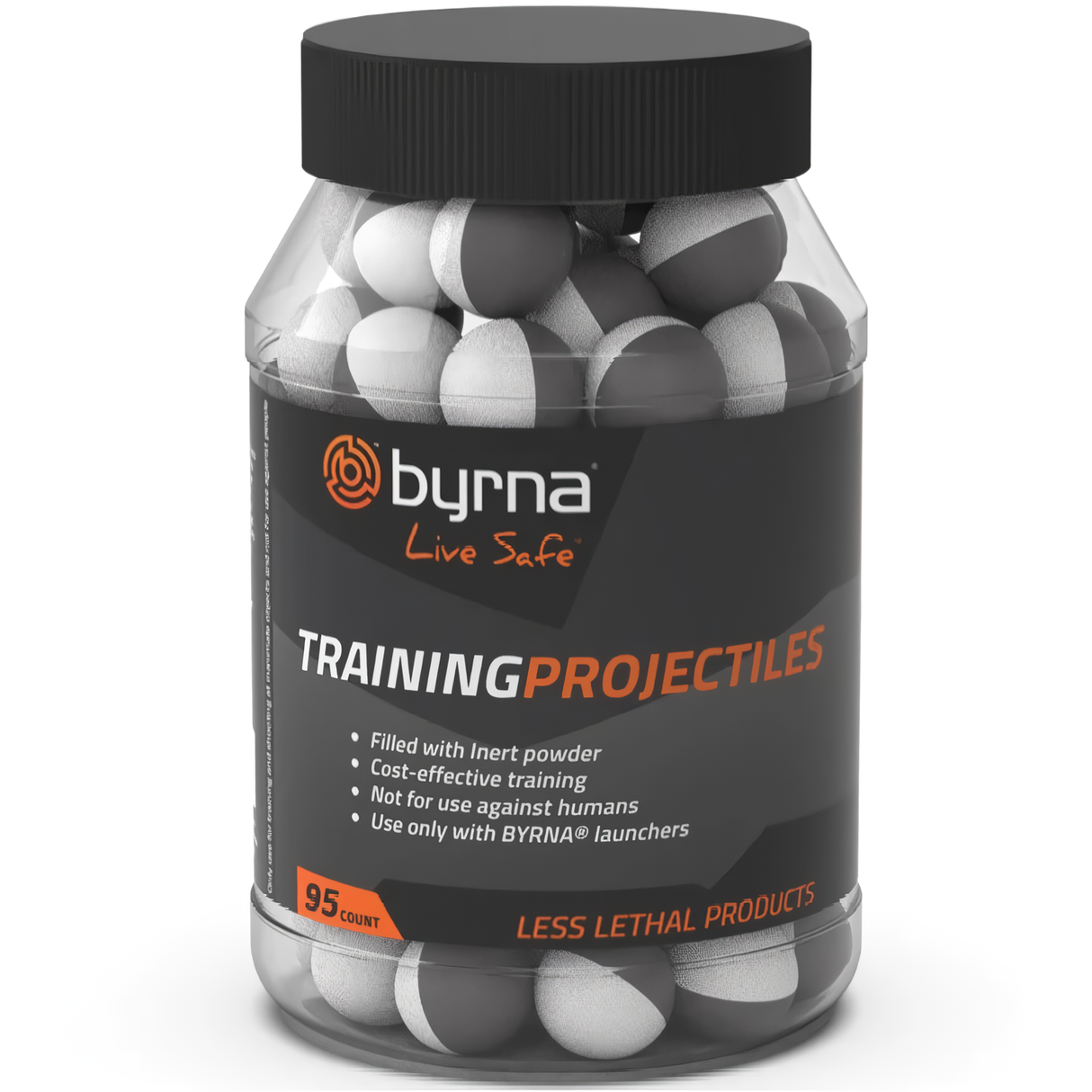 Byrna® Pro Training Non-Lethal Self-Defense Inert Projectiles 95ct