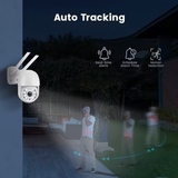 SpyWfi™ Auto Tracking PTZ Night Vision Wall Security Camera 1080p HD WiFi