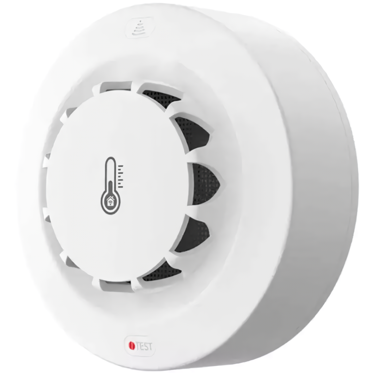 Crow Alert™ Smart WiFi Smoke & Temperature Detector Alarm 80dB