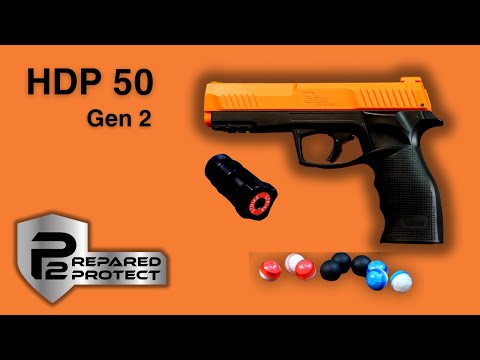 Prepared 2 Protect® HDP 50 Gen 2 Self-Defense Pepper Ball Gun