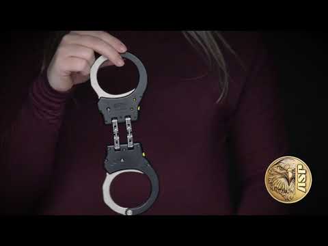 ASP® Ultra Plus Identifier Double Lock Steel Chain Handcuffs