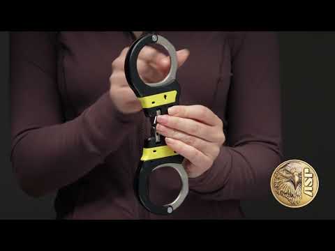 ASP® Ultra Plus Identifier Double Lock Steel Chain Handcuffs