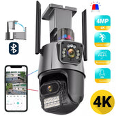 Secondary image - SpyWfi™ Dual Lens PTZ Tracking Night Vision Security Camera 4K UHD WiFi