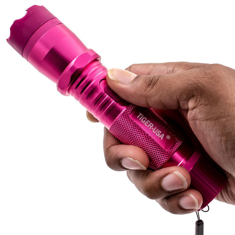 Tiger-USA Xtreme® Tiger-Omega Stun Gun Flashlight 100M