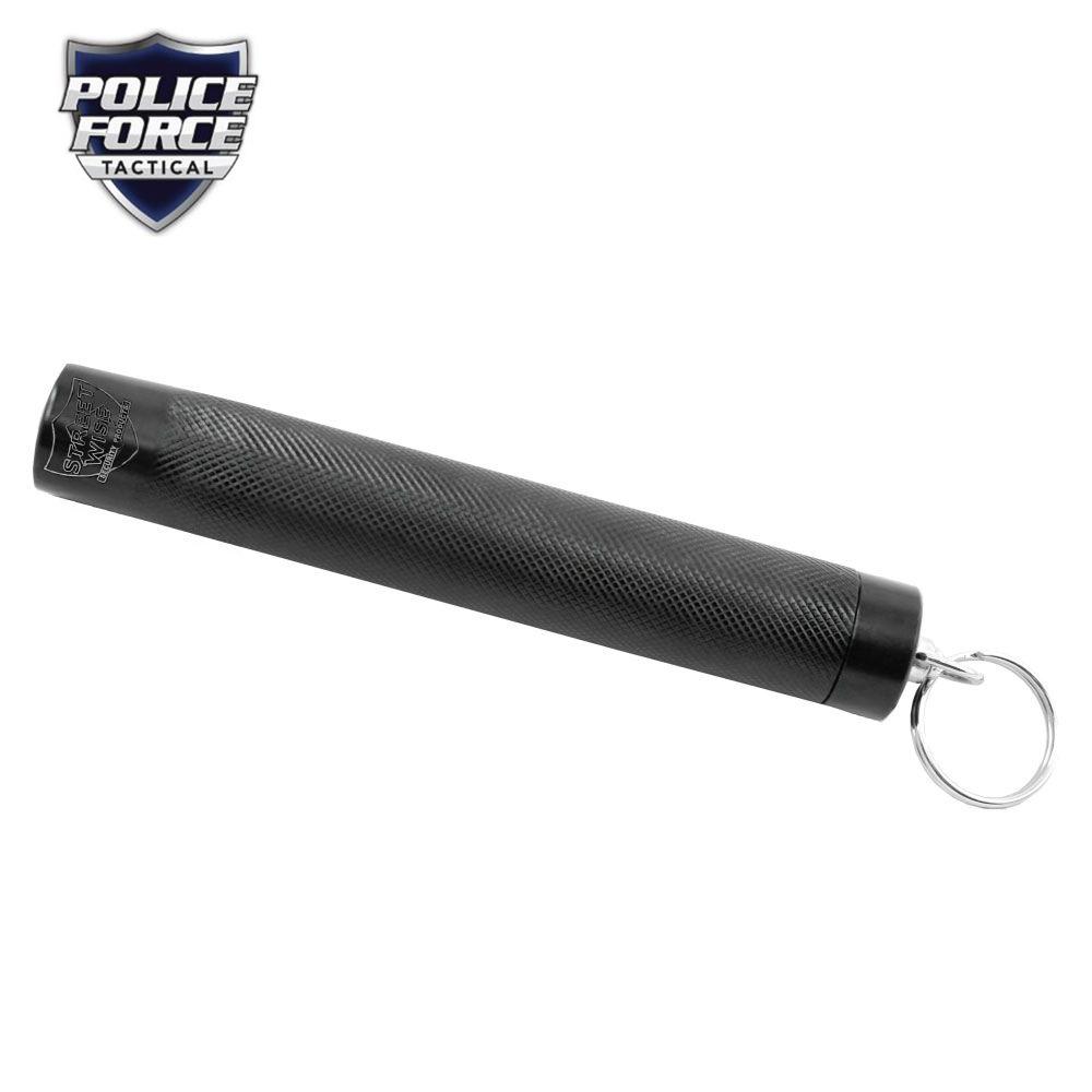 Police Force Tactical Expandable Steel Keychain Baton 12''