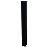 Mail Boss In-Ground Steel Mounting Post 43'' Black