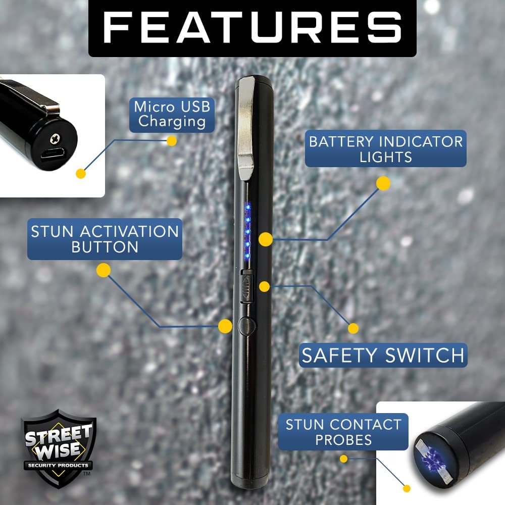 pen taser features