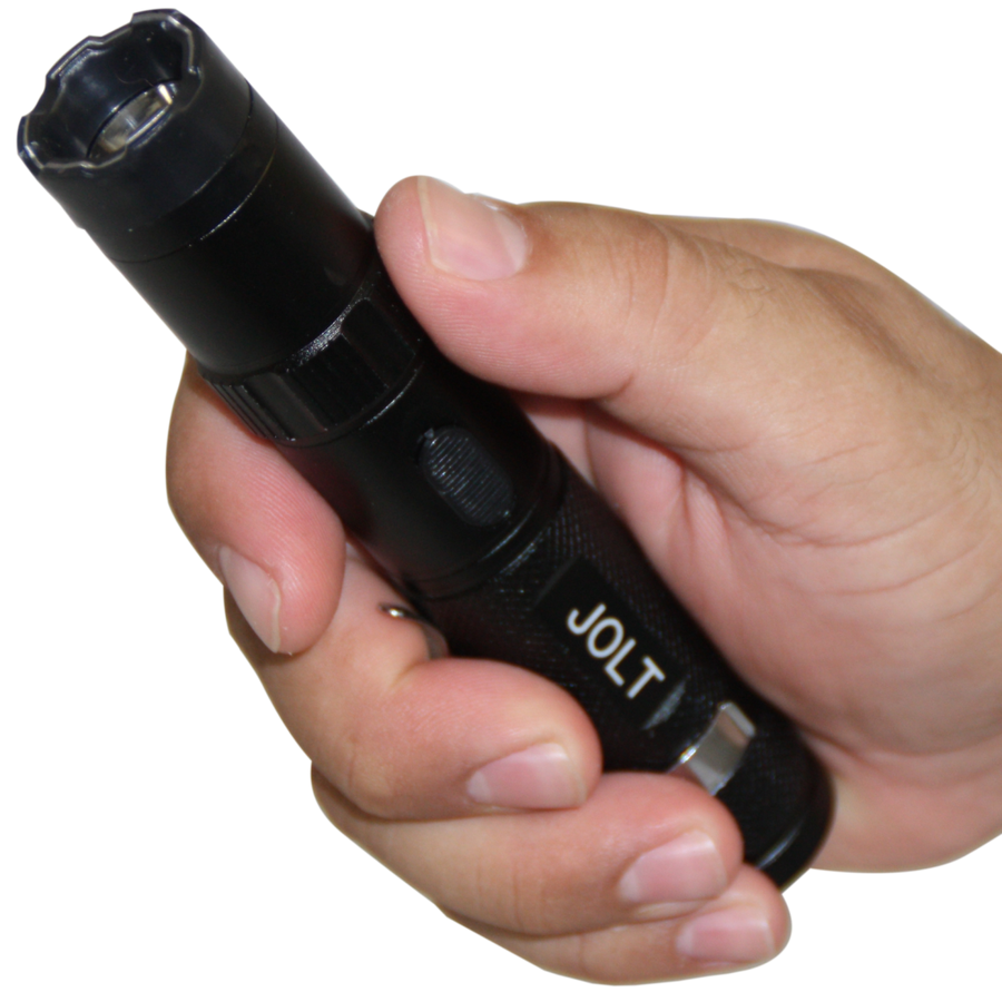 Mini Key Ring Gun Flashlight Stun Gun LED Flashlight Self-Defense Defend  Yourself Rechargeable Electric Shock Torch