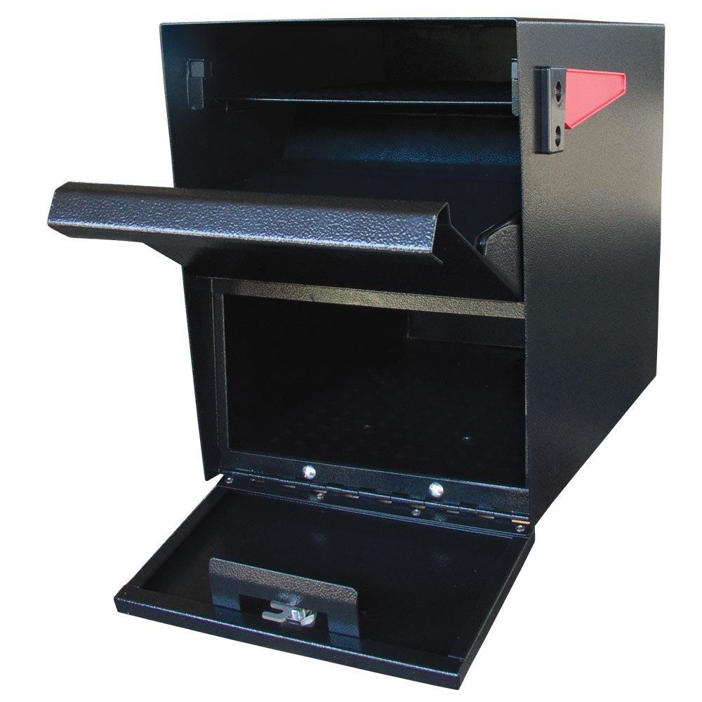 Mail Boss Package Master Locking Mailbox Safe Black