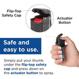 flip top safety cap