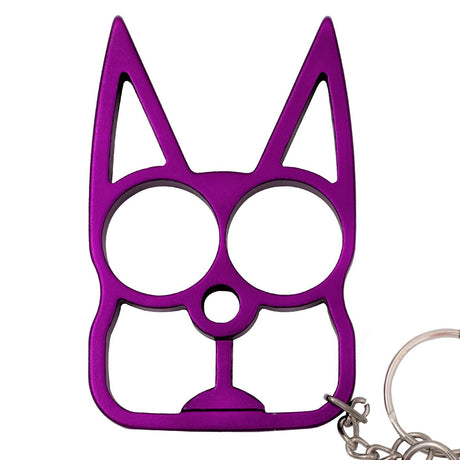 WeaponTek™ Cat Keychain Self-Defense Metal Knuckle Weapon