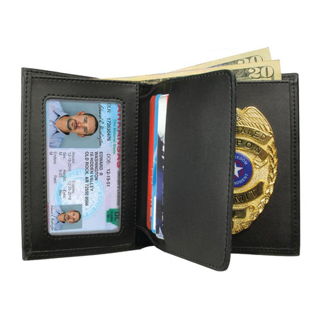 Peace Keeper Concealed Weapon Permit Badge & Wallet