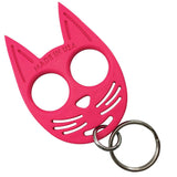 My Kitty Plastic Self-Defense Keychain Weapon Hot Pink