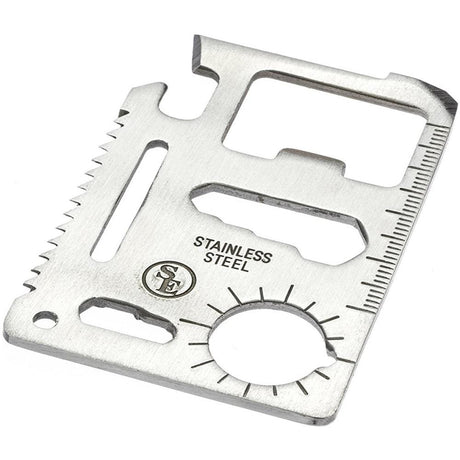 11-in-1 Stainless Steel Credit Card Survival Knife Pocket Tool