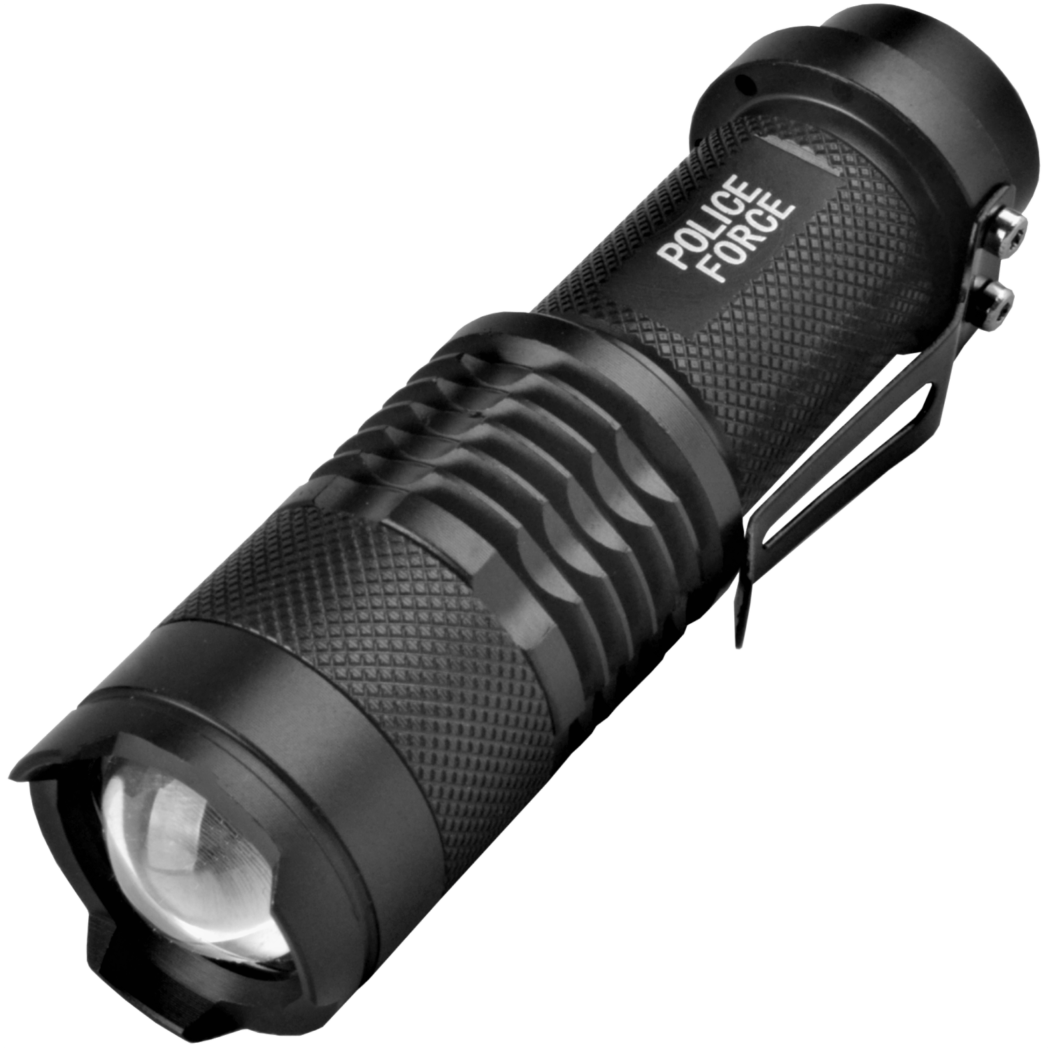PMLAND 5 Light Modes Zoom Adjustable LED Tactical Flashlight with 7-in