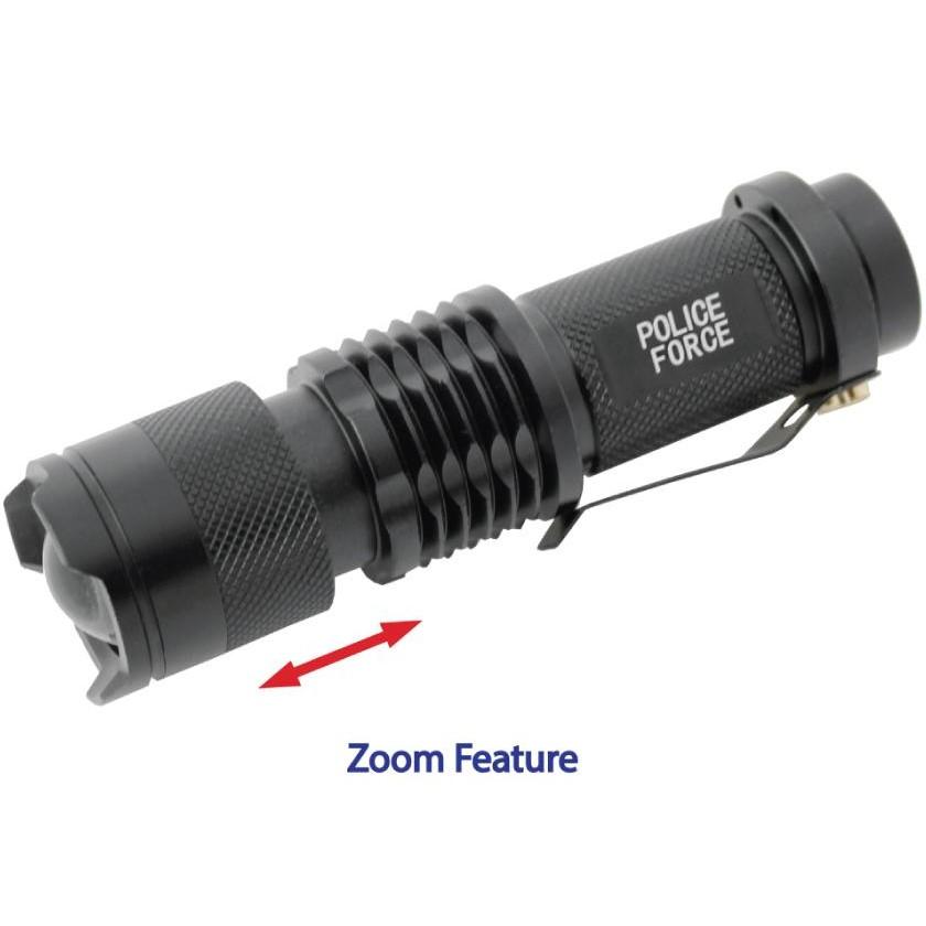 5X Tactical LED Flashlight Zoom 5 Modes Light L2 Police Torch /Battery  /Charger