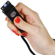 Safety Tech Slider Mini Keychain Stun Gun Black 10M