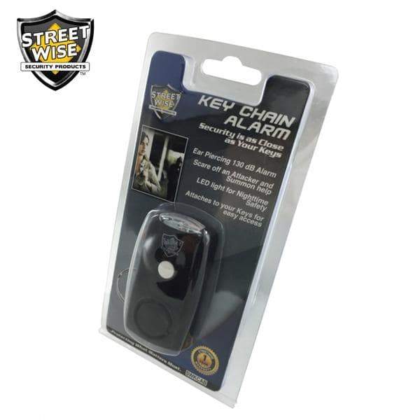 Streetwise™ 130dB Keychain Panic Alarm with LED Flashlight