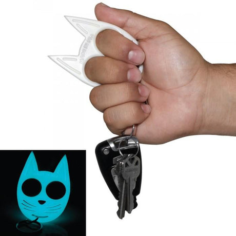 My Kitty Plastic Self-Defense Keychain Weapon Glow-in-the-Dark