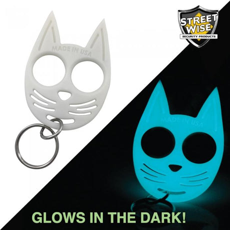 My Kitty Plastic Self-Defense Keychain Weapon Glow-in-the-Dark